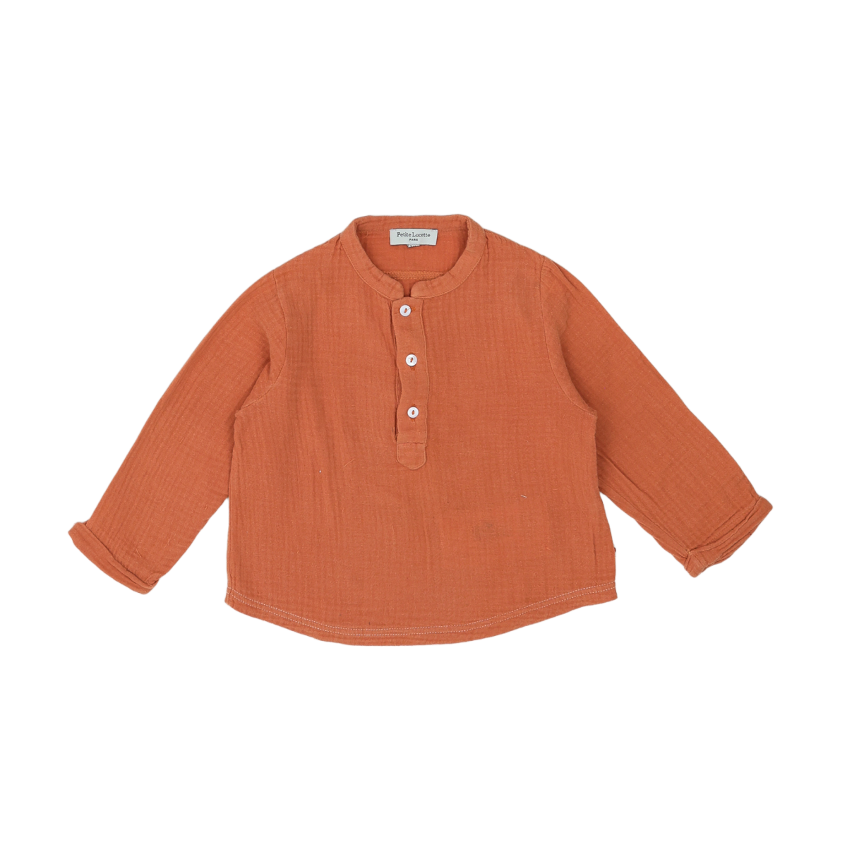 PETITE LUCETTE - BLOUSE - ORANGE - 24 MOIS