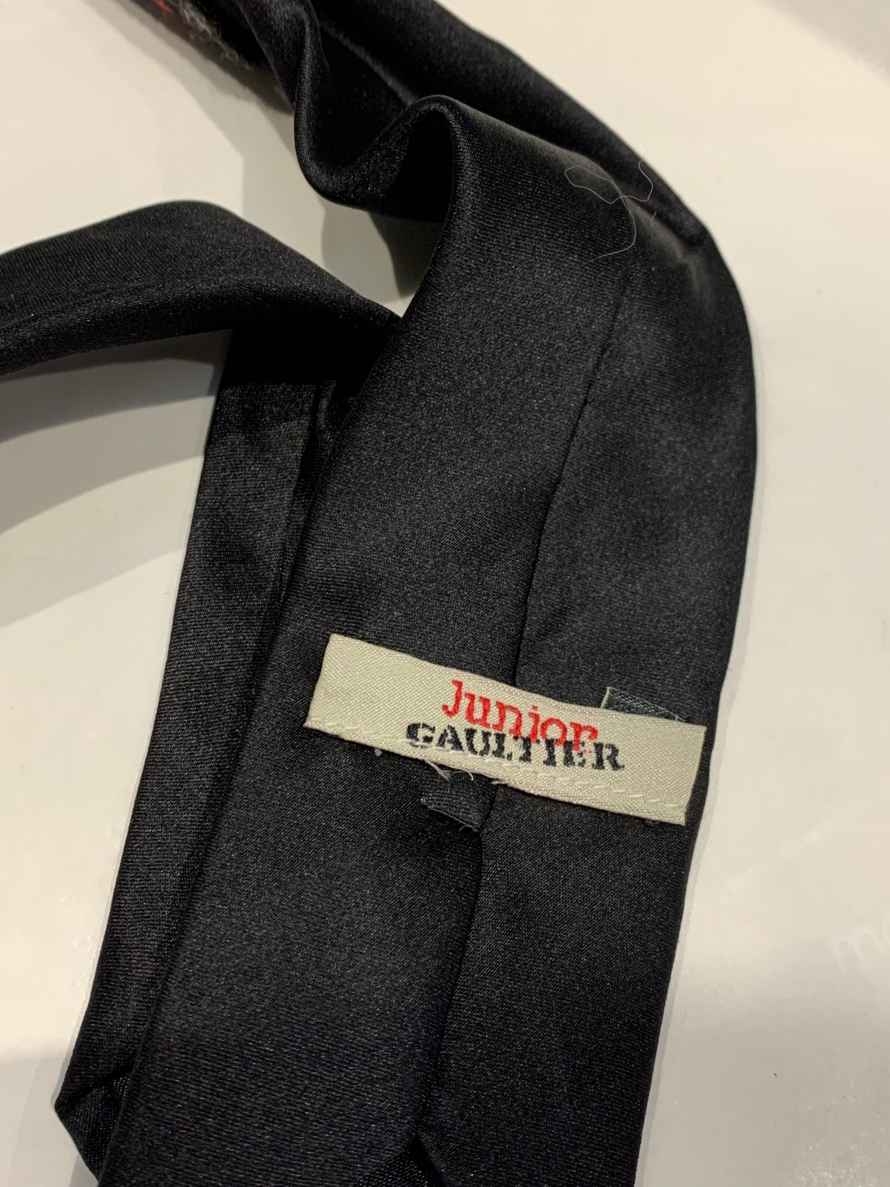 JUNIOR GAULTIER - CRAVATE - NOIR - TAILLE UNIQUE
