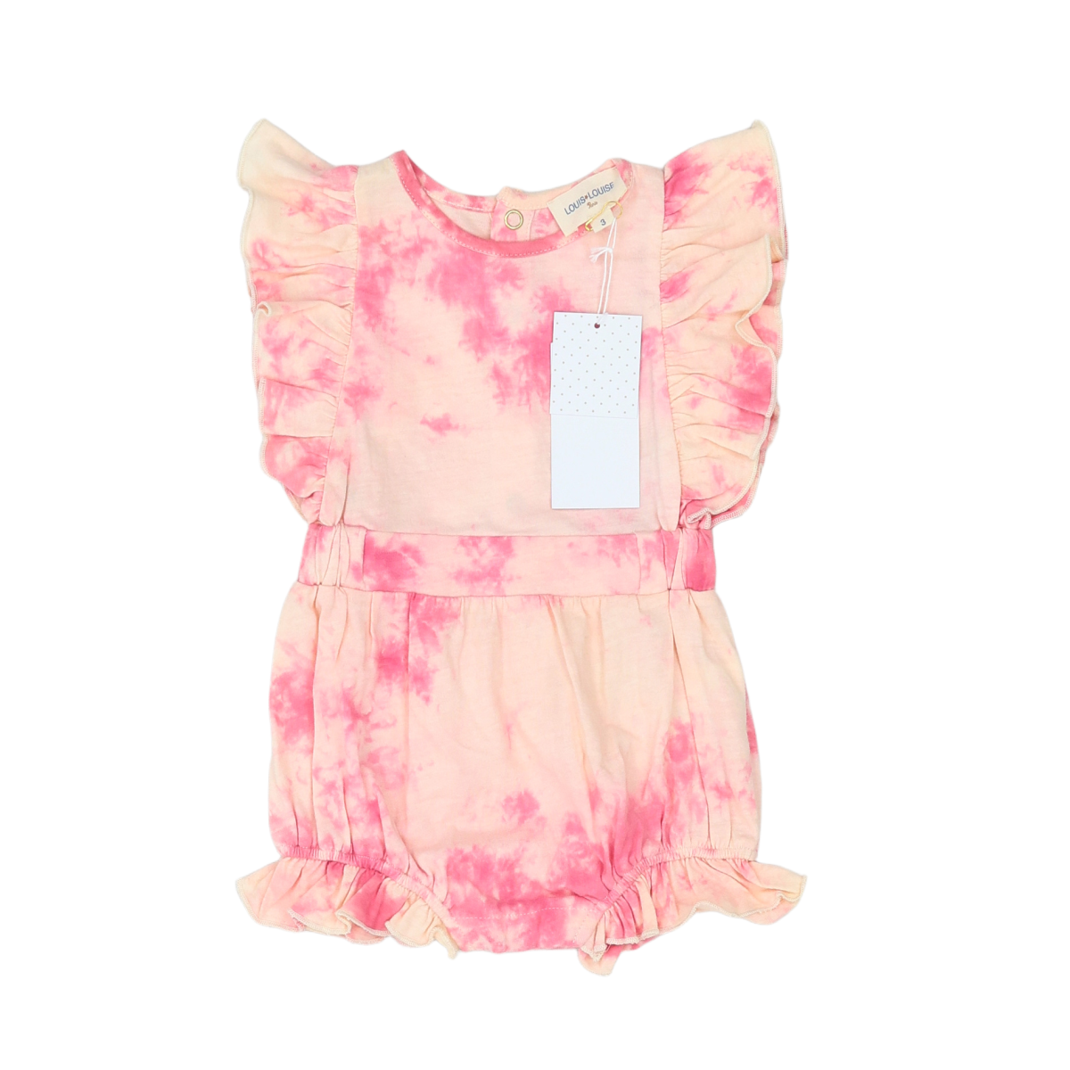 LOUIS LOUISE - BARBOTEUSE - ROSE - 3 MOIS