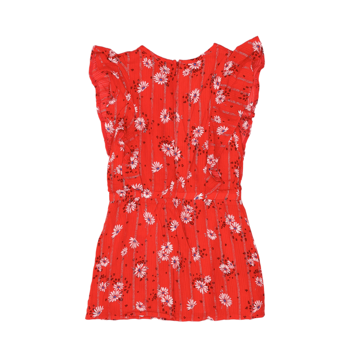 IKKS - ROBE - ROUGE - 5 ANS