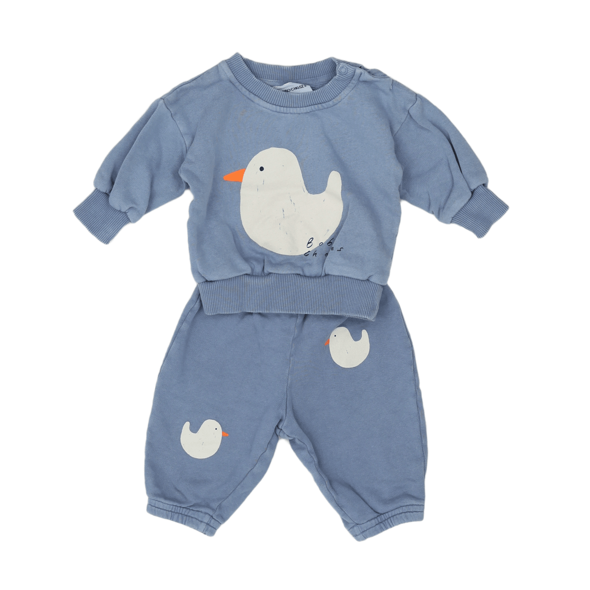 BOBO CHOSES - SET - BLAU, WEISS - 6 MONATE