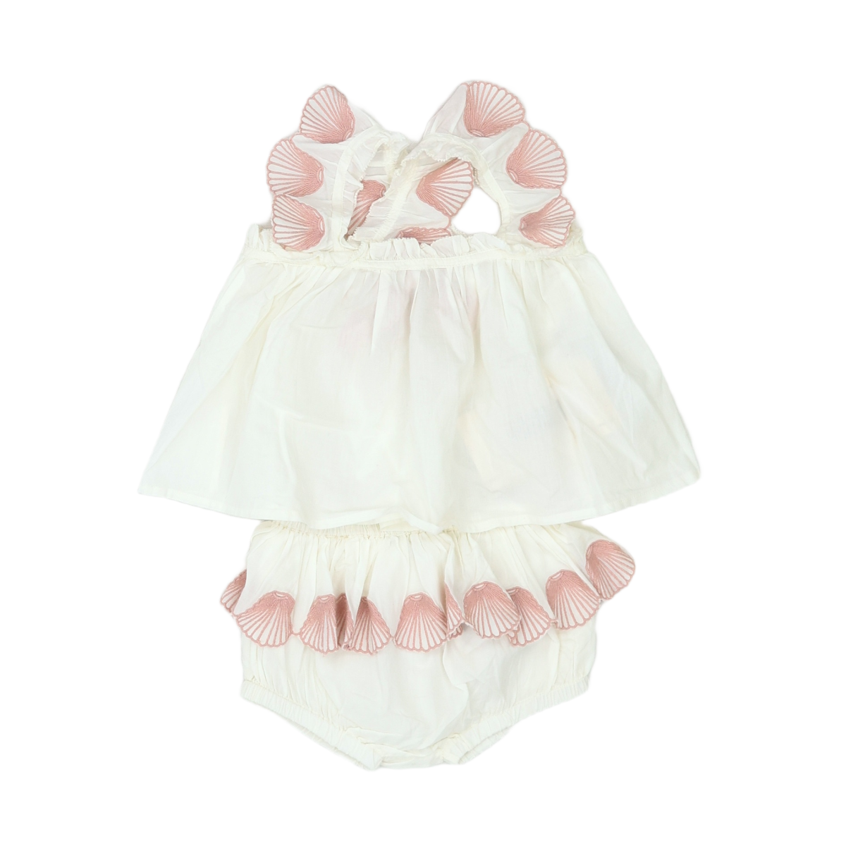 STELLA MCCARTNEY - ENSEMBLE - BLANC - 6 MOIS