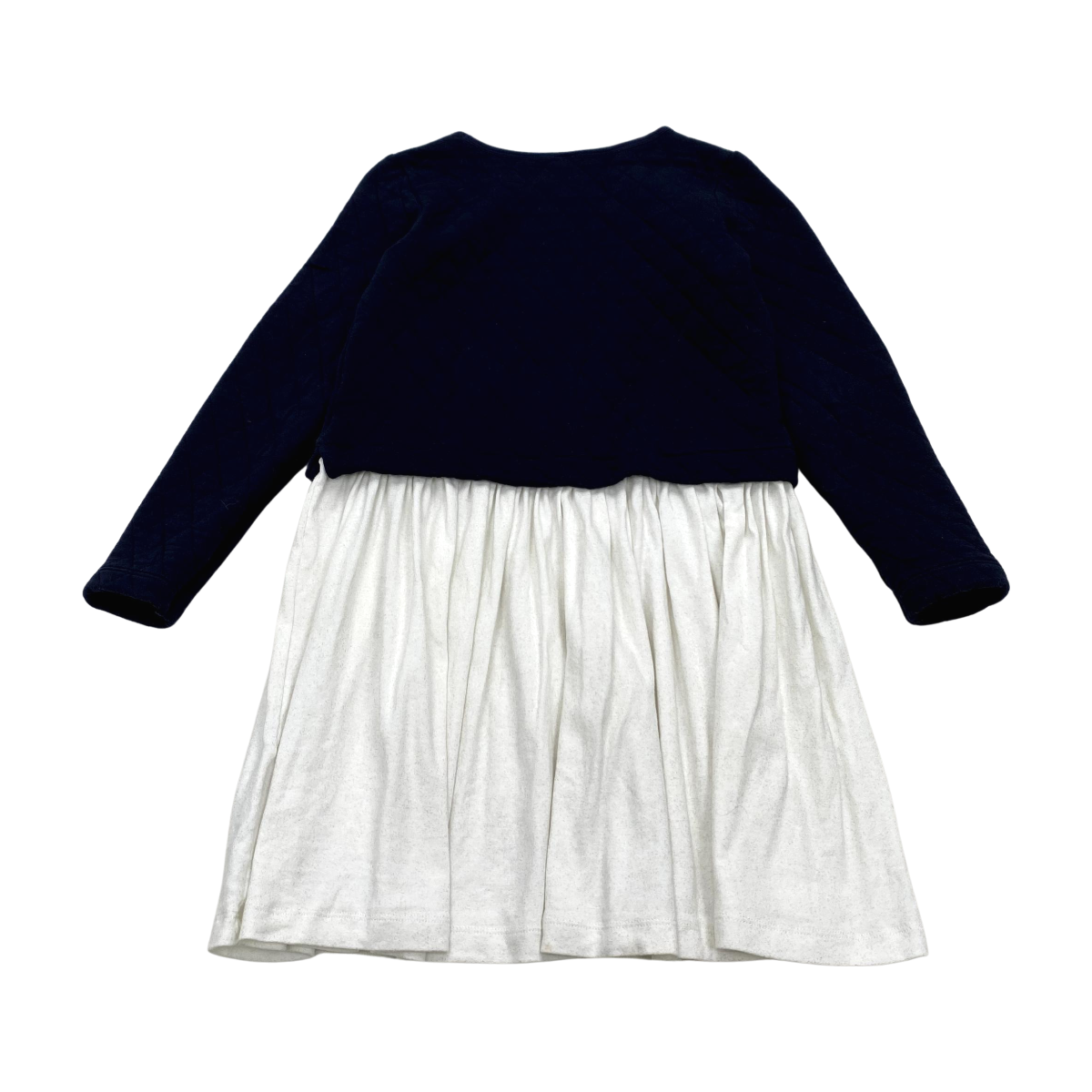 PETIT BATEAU - ROBE - BLEU, BEIGE - 10 ANS