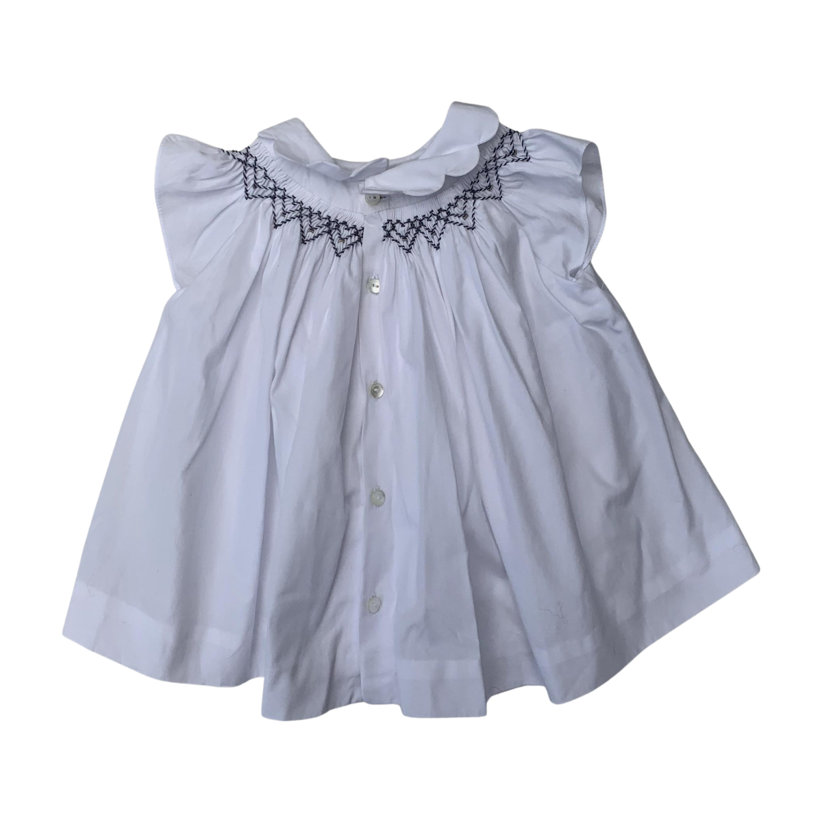 JACADI - ROBE - BLANC - 3 MOIS