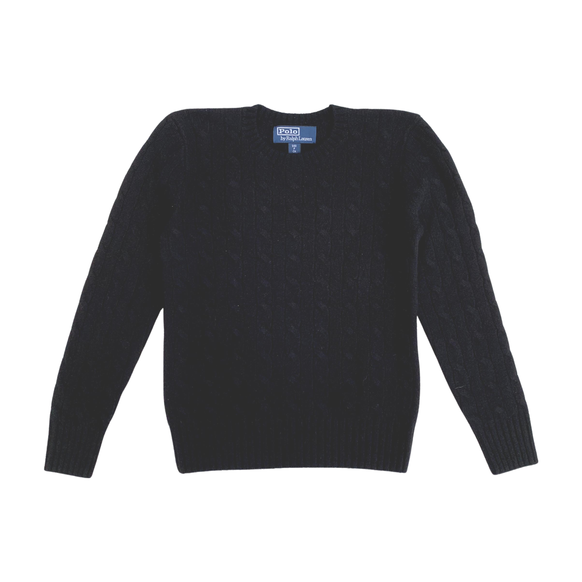 RALPH LAUREN - PULL - NOIR - 8 ANS