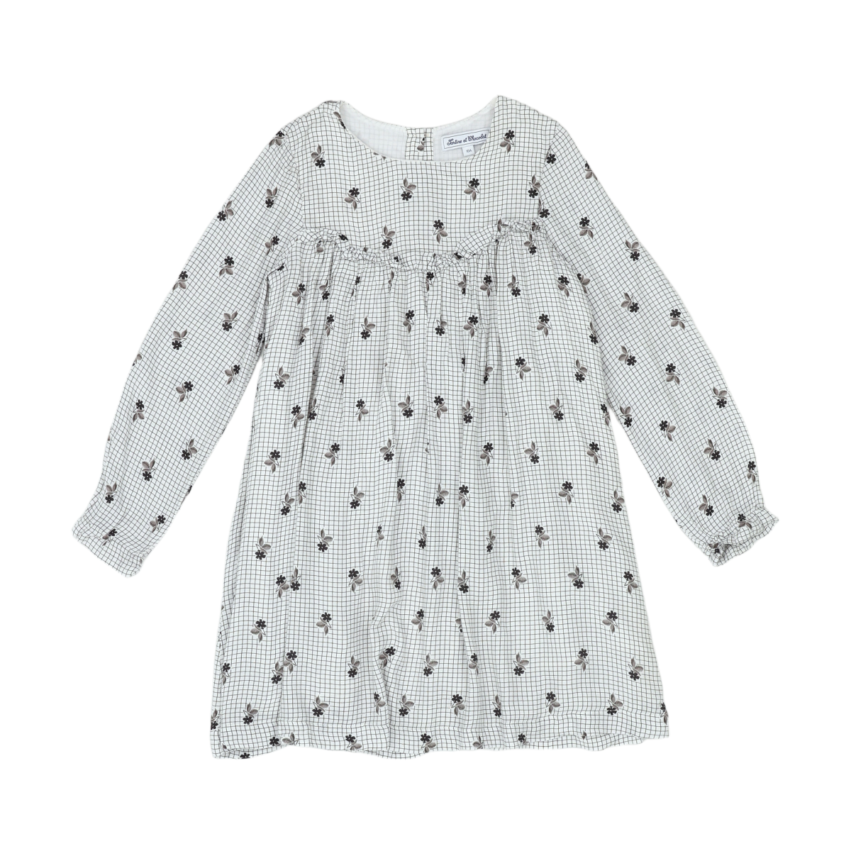 TARTINE & CHOCOLAT - ROBE - BLANC, NOIR - 10 ANS