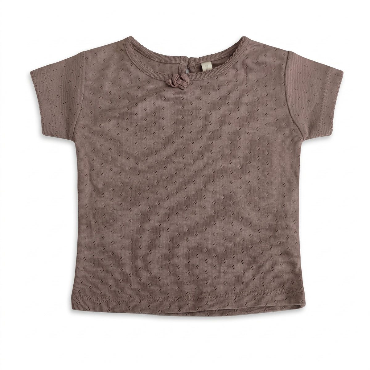 QUINCY MAE - T-SHIRT - ROSE - 12 MOIS