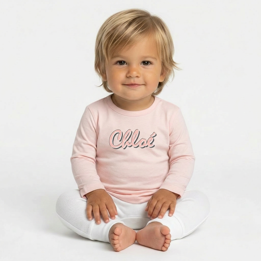 CHLOÉ - T-SHIRT - ROSE - 6 MOIS
