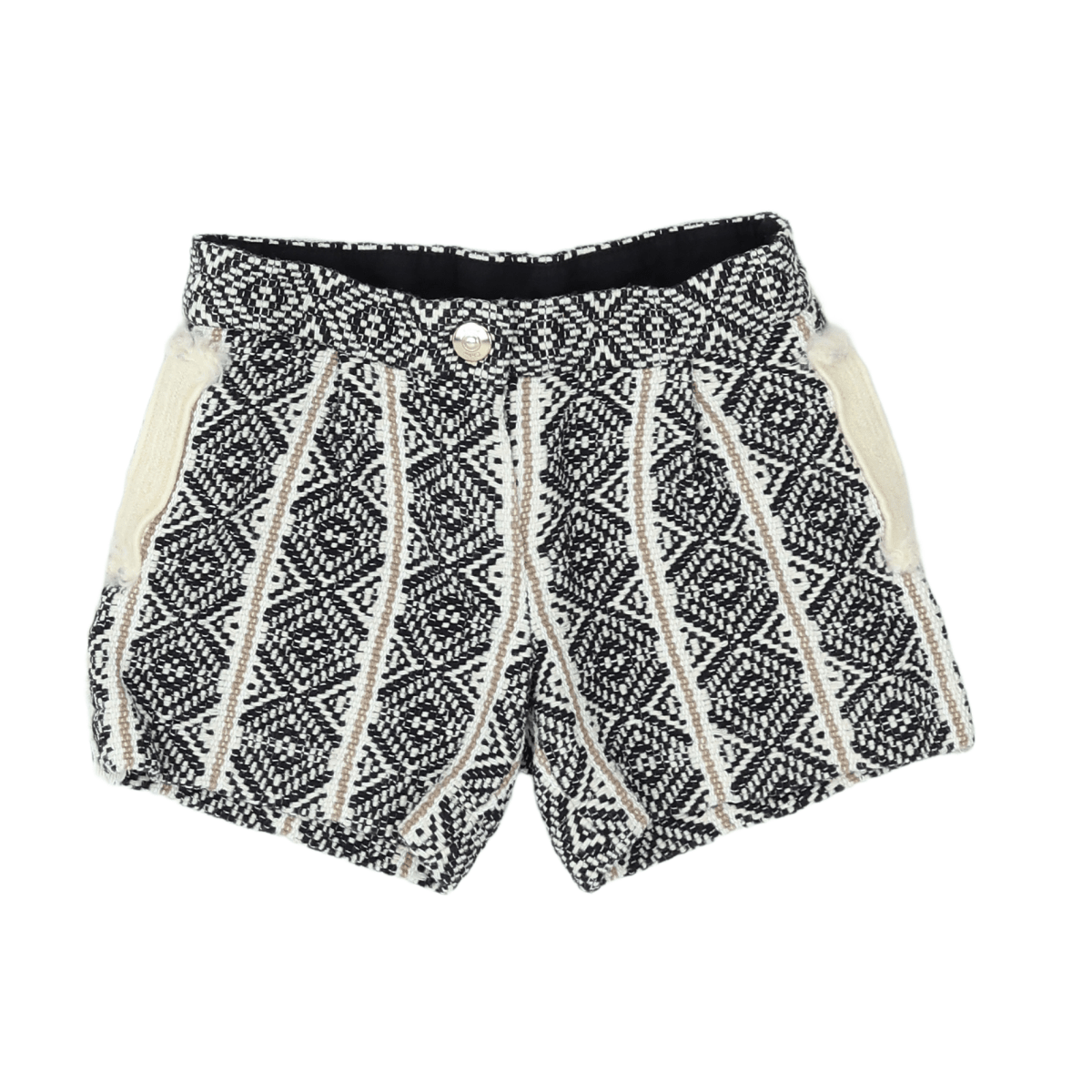 CHLOÉ - SHORT - BLANC, NOIR - 24 MOIS