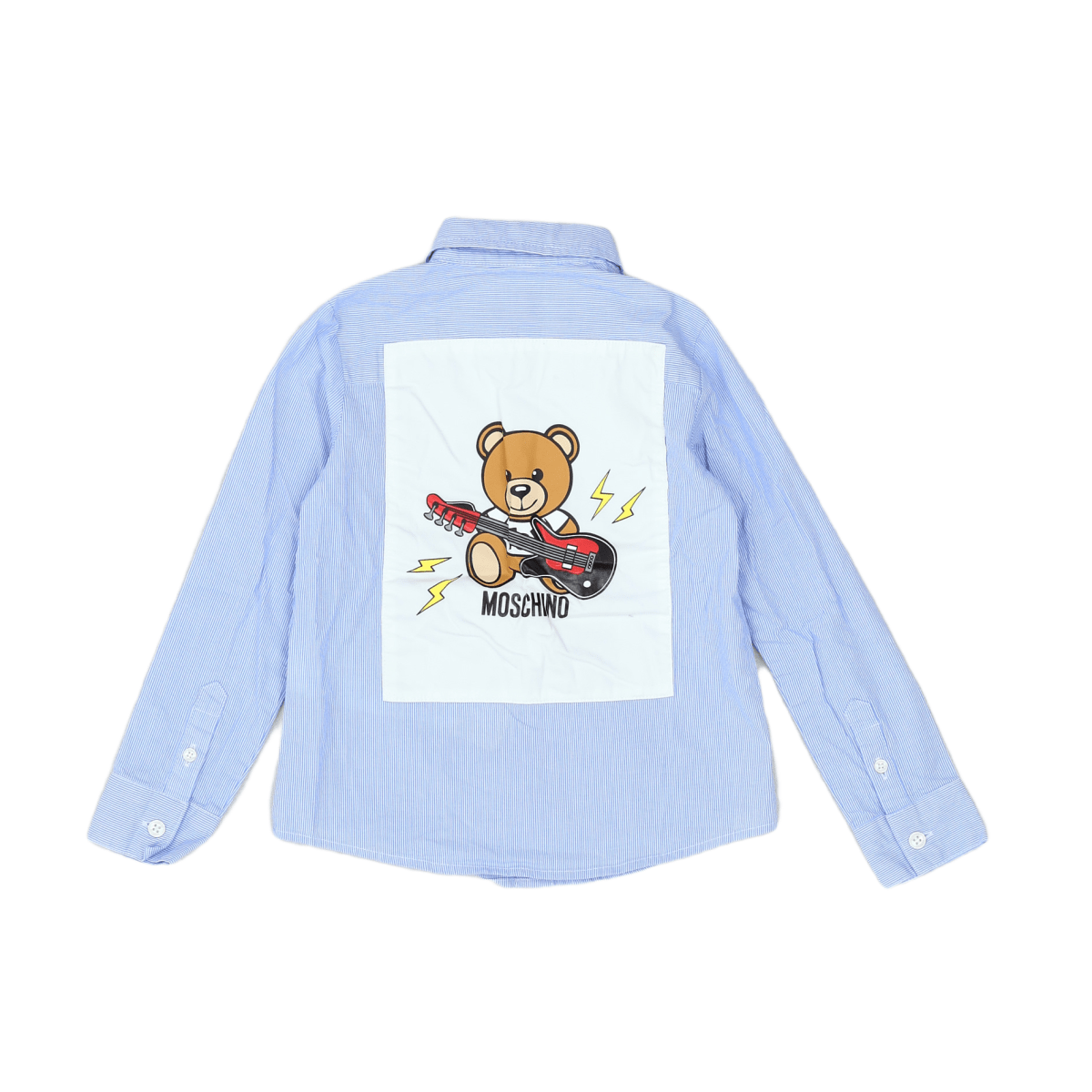 MOSCHINO - SHIRT - BLUE, WHITE - 4 YEARS