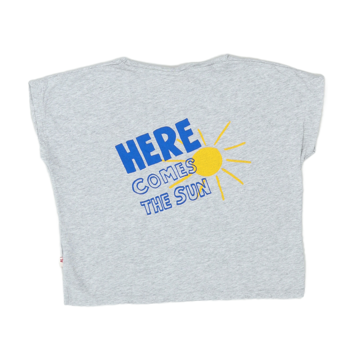 AO76 - T-SHIRT - GRIS - 12 ANS