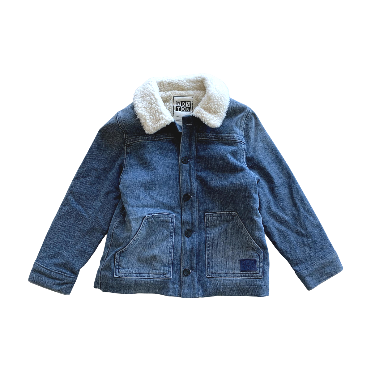 BONTON - VESTE EN JEAN - BLEU - 6 ANS
