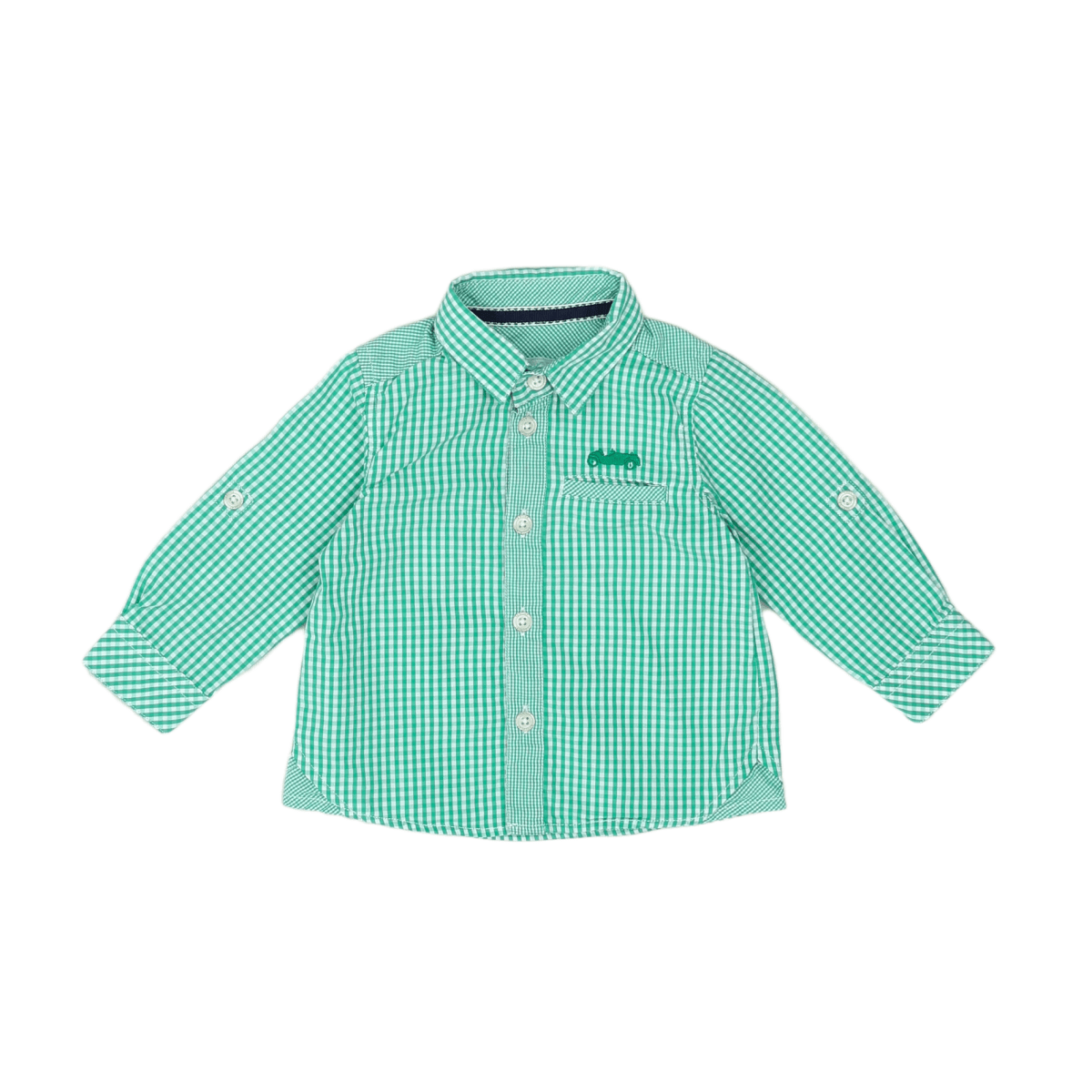 TARTINE & CHOCOLAT - SHIRT - GREEN - 3 MONTHS