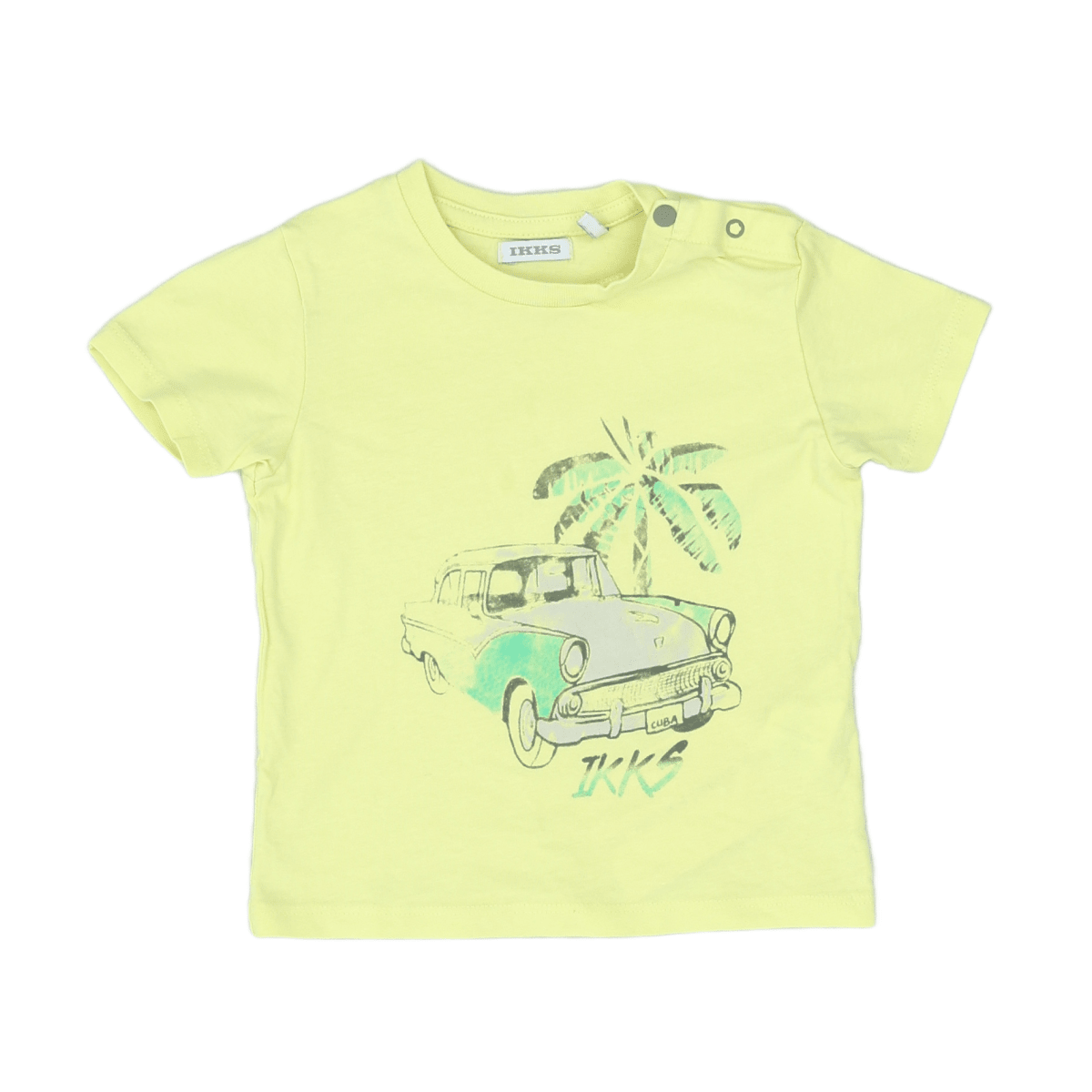 IKKS - T-SHIRT - YELLOW - 12 MONTHS