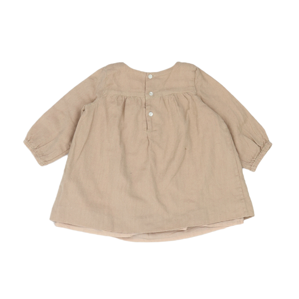 BONPOINT - BLOUSE - BEIGE, BLANC - 18 MOIS