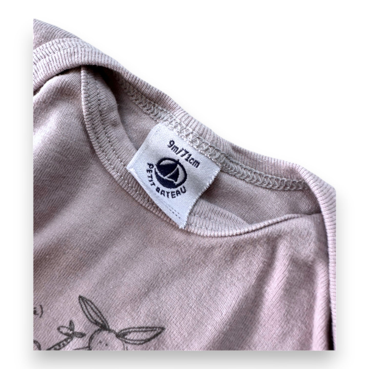 LITTLE BOAT - BODY - GRAU - 9 MONATE