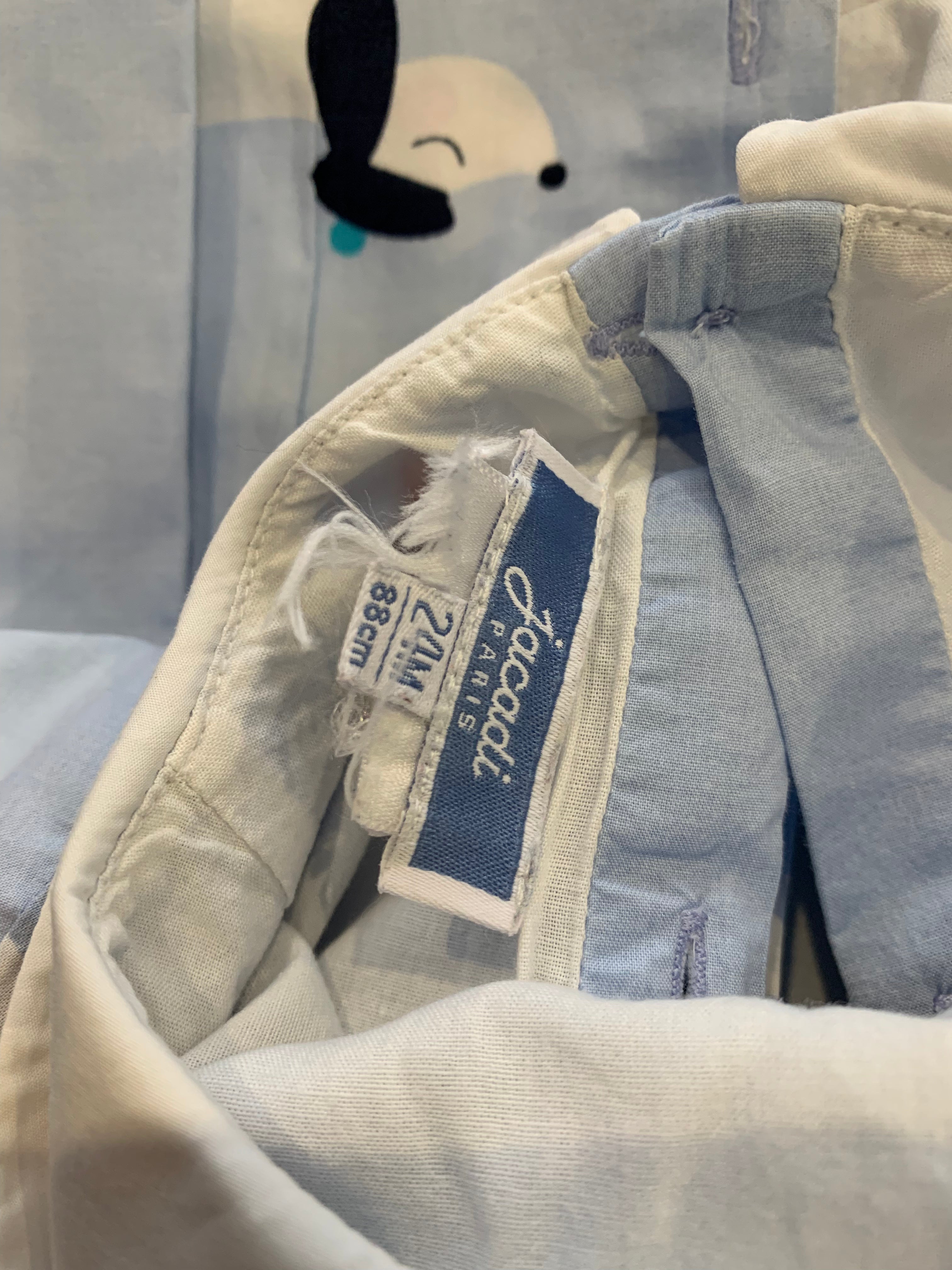 JACADI - DRESS - BLUE - 24 MONTHS