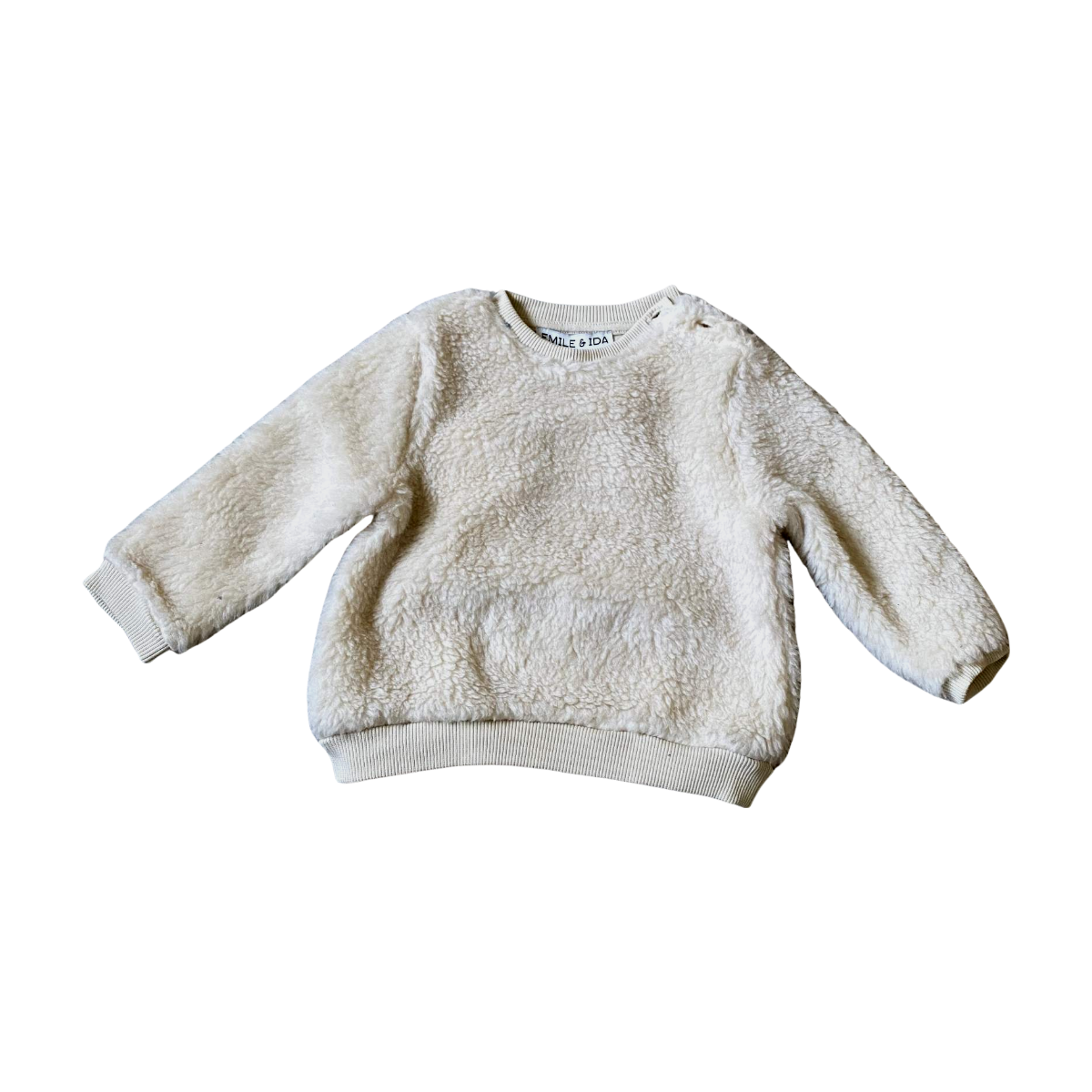 EMILE & IDA - PULL - BEIGE - 6 MOIS