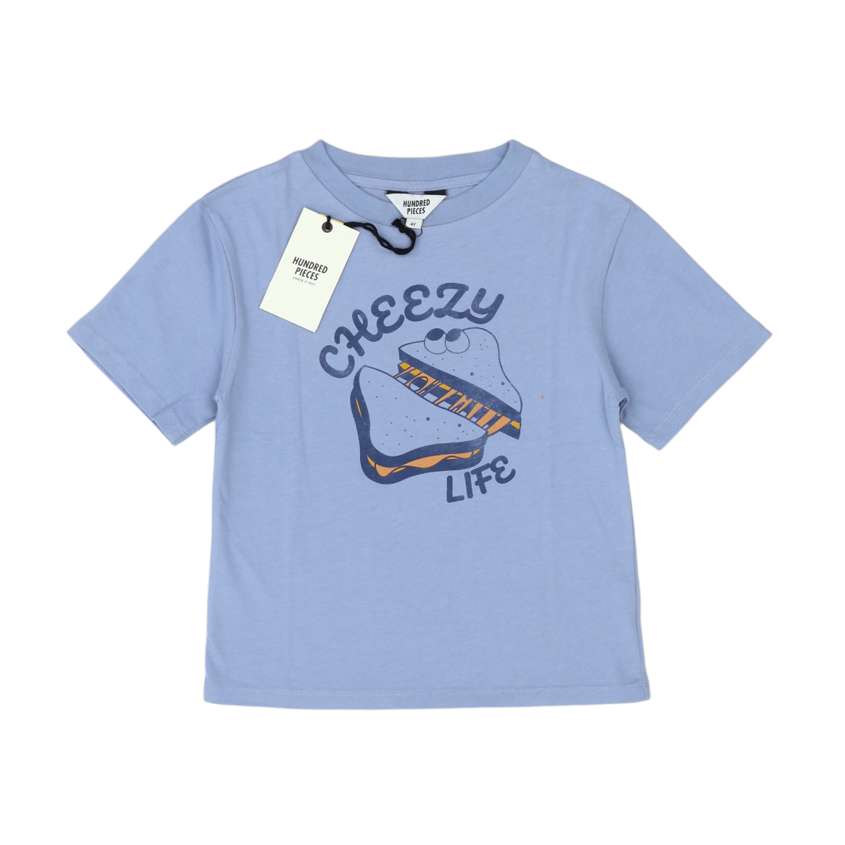HUNDRED PIECES - T-SHIRT - BLEU - 6 ANS