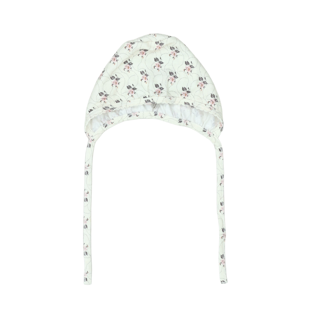 BEBE ORGANIC - BONNET - BLANC - 3 MOIS