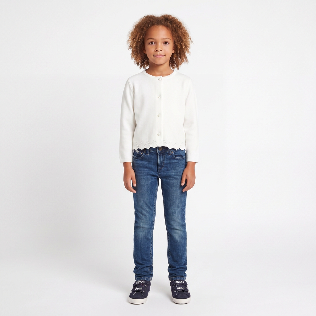 TOMMY HILFIGER - JEAN - BLEU - 8 ANS