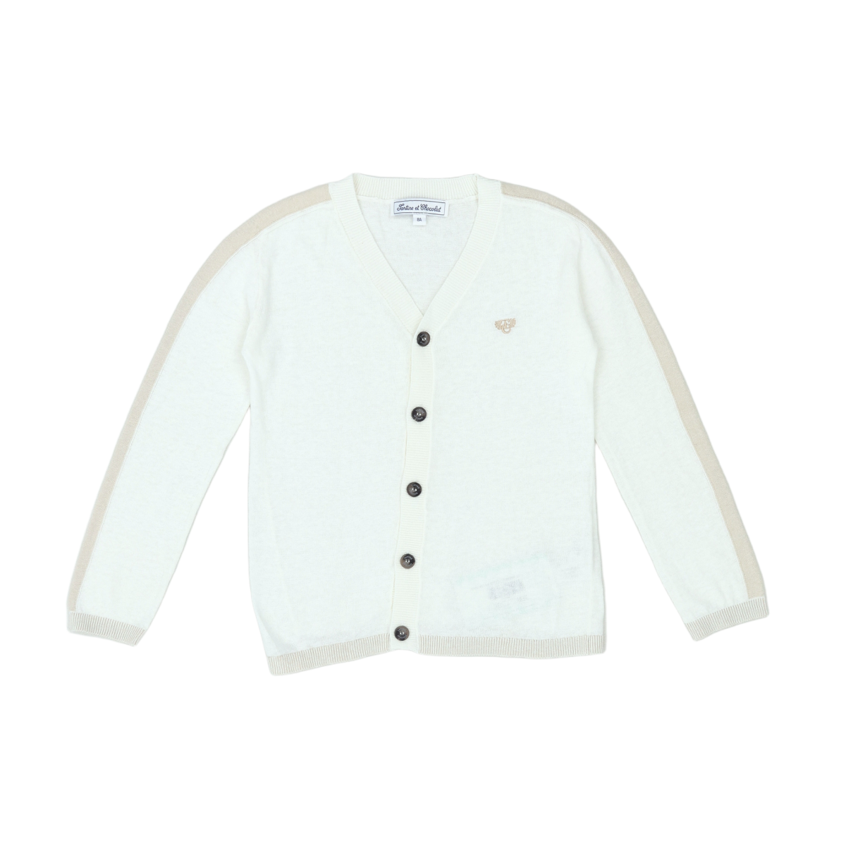 BONPOINT - CARDIGAN - BEIGE, OR - 3 ANS