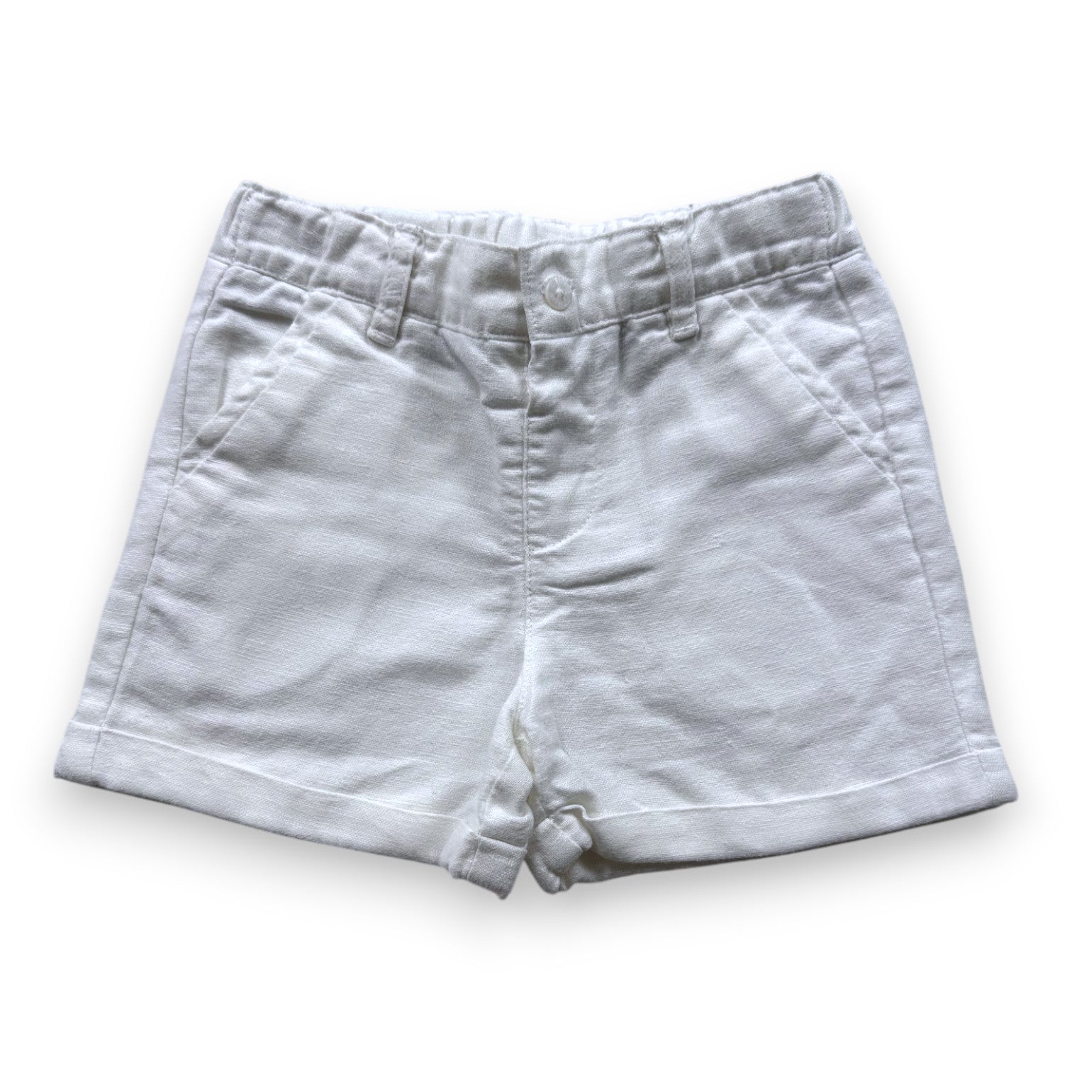 CYRILLUS - SHORTS - WEIß - 9 MONATE
