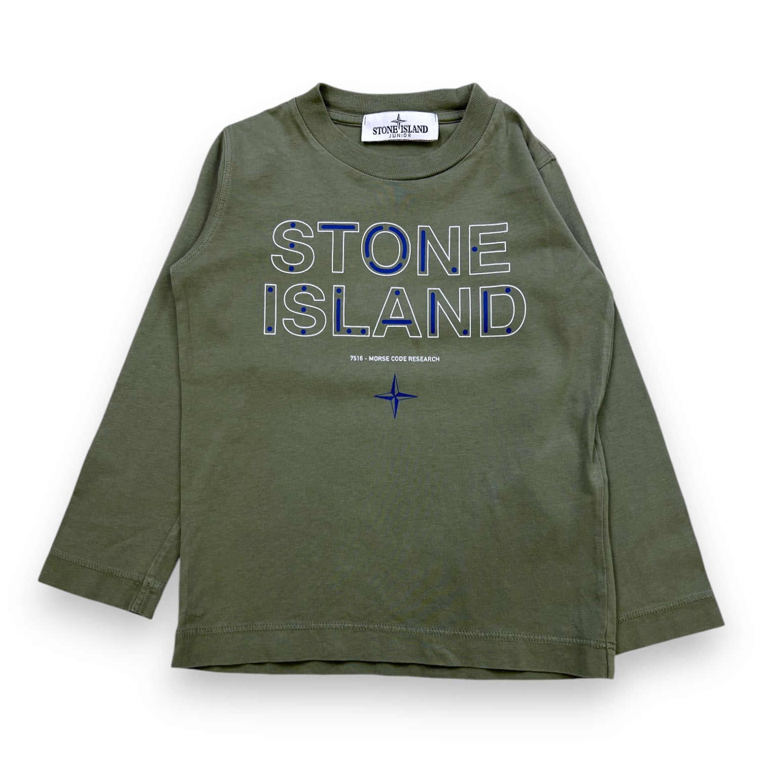 STONE ISLAND - T-SHIRT - GREEN - 3 YEARS