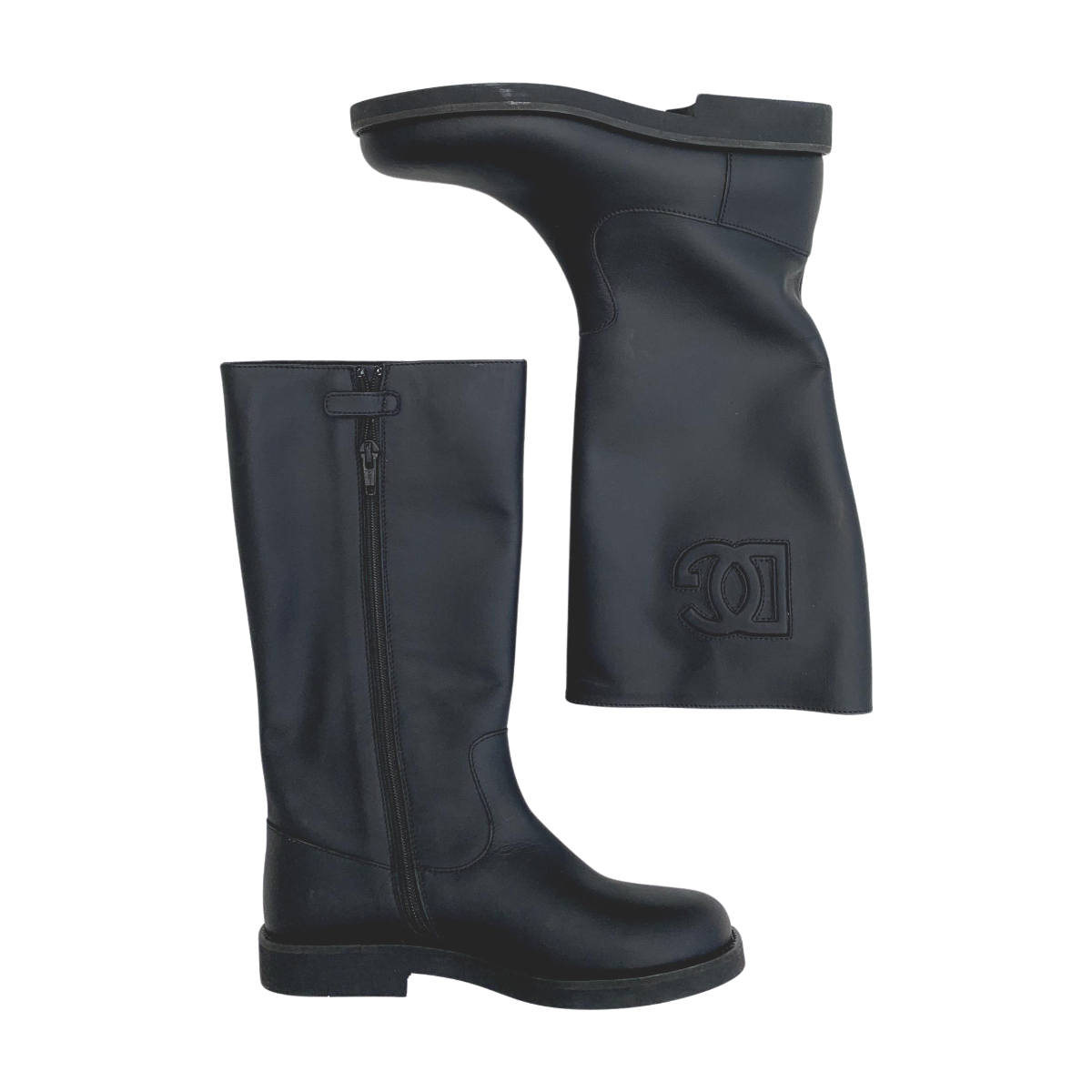DOLCE & GABBANA - BOTTES - NOIR - 34