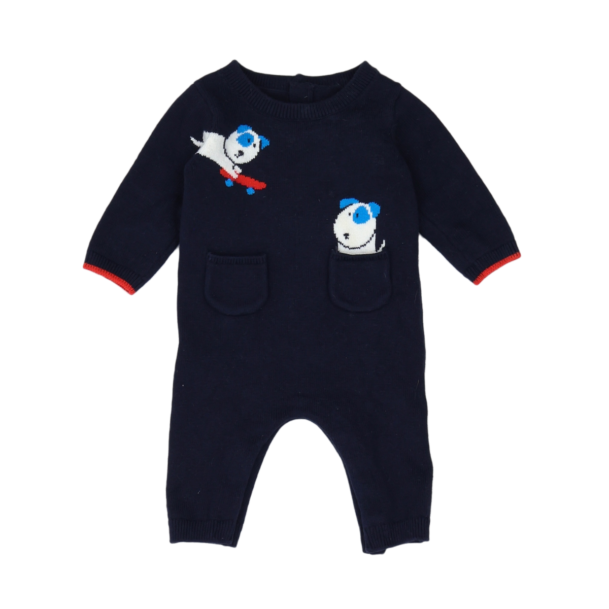 JACADI - COMBINAISON - BLEU - 3 MOIS