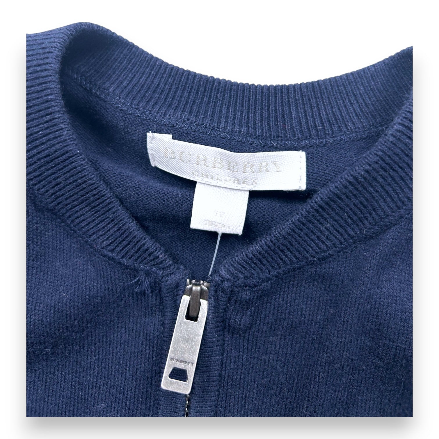 BURBERRY - VEST - BLUE - 3 YEARS