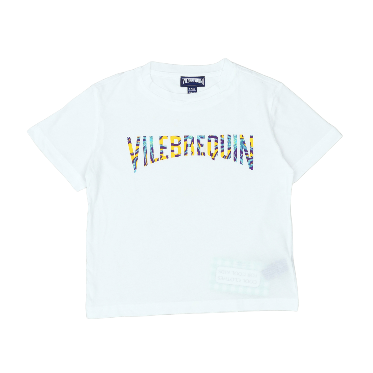 VILEBREQUIN - T-SHIRT - BLANC, JAUNE - 6 ANS