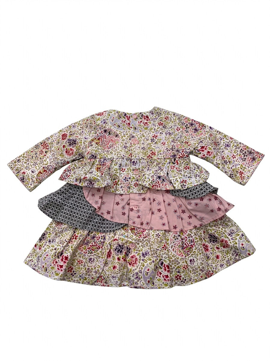 KENZO - ROBE - ROSE - 6 MOIS