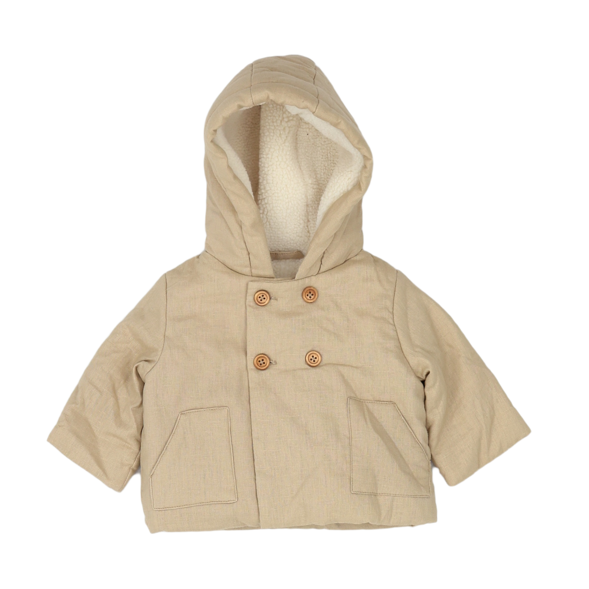 CYRILLUS - MANTEAU - MARRON - 3 MOIS