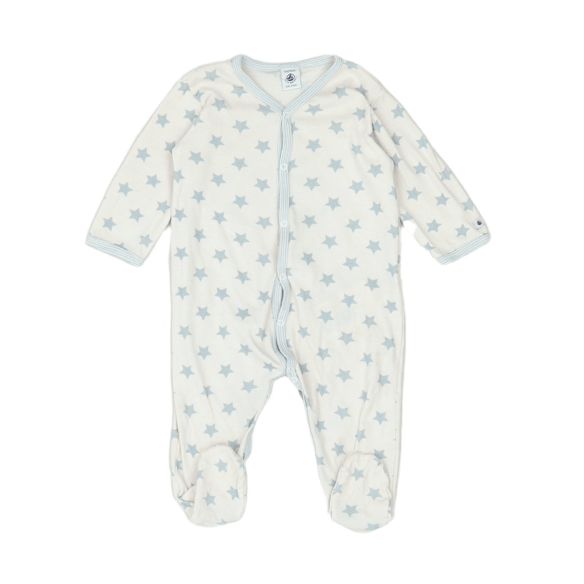 LITTLE BOAT - PAJAMAS - WHITE - 12 MONTHS