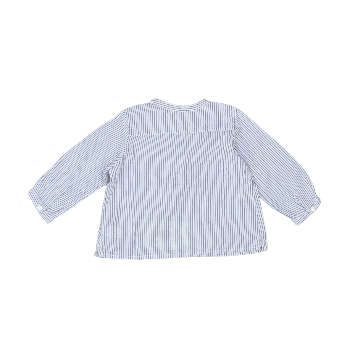 BONPOINT - CHEMISE - BLANC, BLEU - 6 MOIS