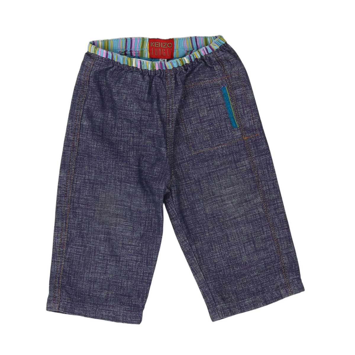 KENZO - PANTALON - BLEU - 12 MOIS
