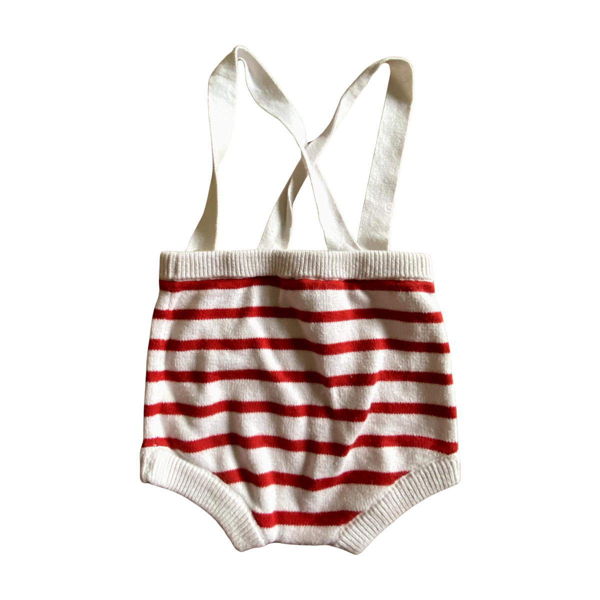 JACADI - SHORT - BLANC, ROUGE - 12 MOIS