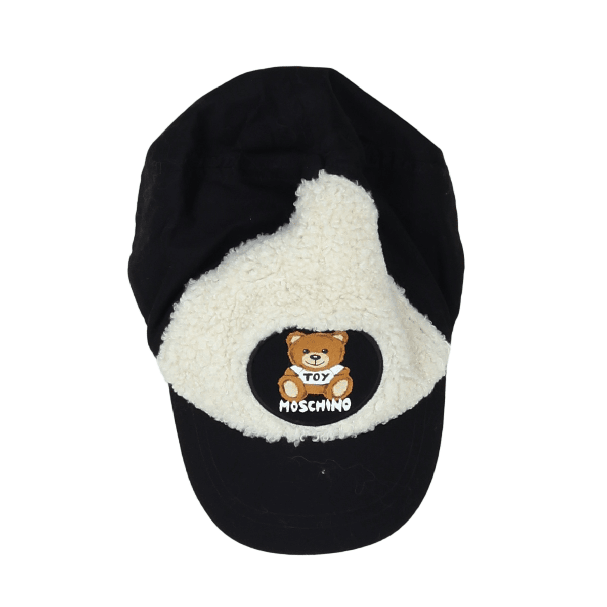 MOSCHINO - CAP - BLACK, BEIGE - 10 YEARS