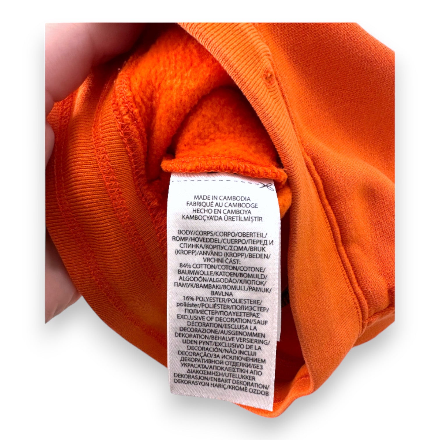 RALPH LAUREN - SHORTS - ORANGE - 3 JAHRE