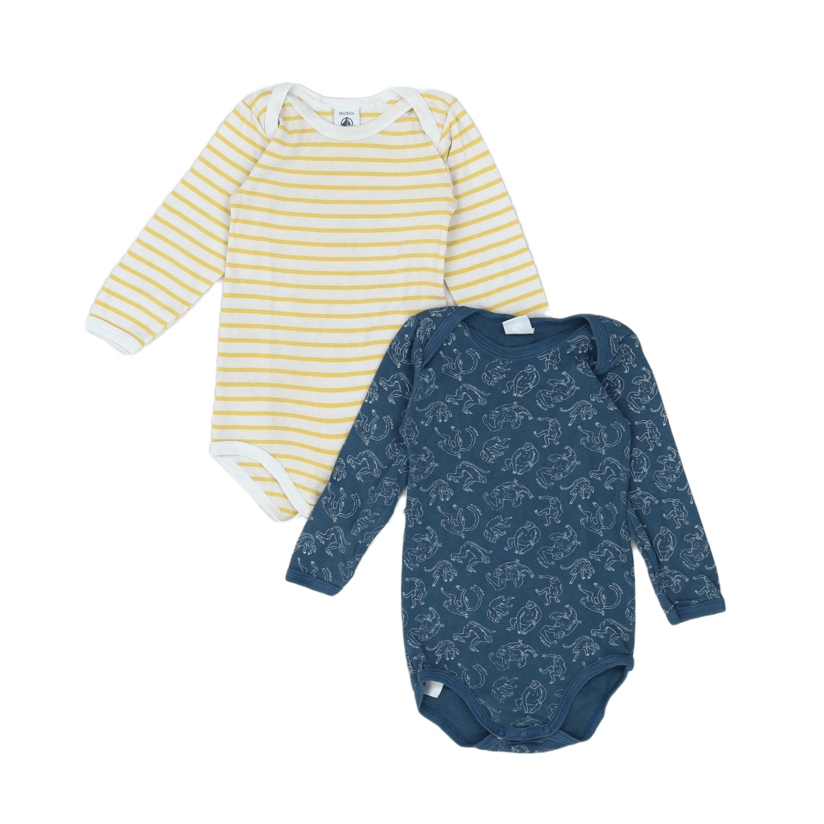 KLEINES BOOT - SET - BLAU, GELB - 18 MONATE