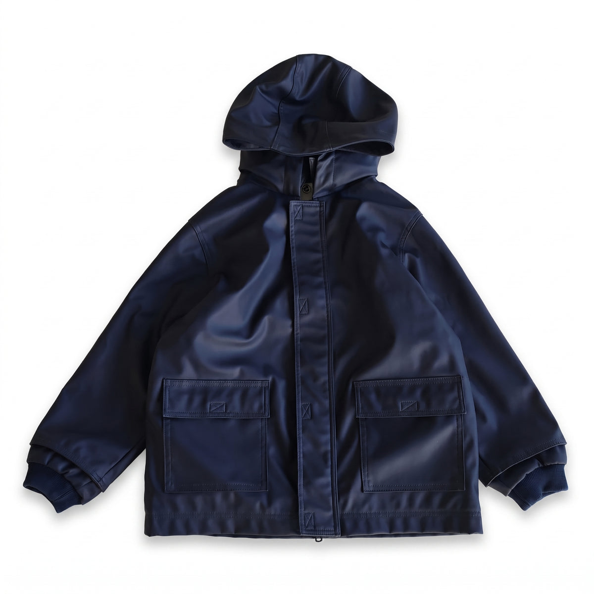 PETIT BATEAU - IMPERMÉABLE - BLEU - 4 ANS