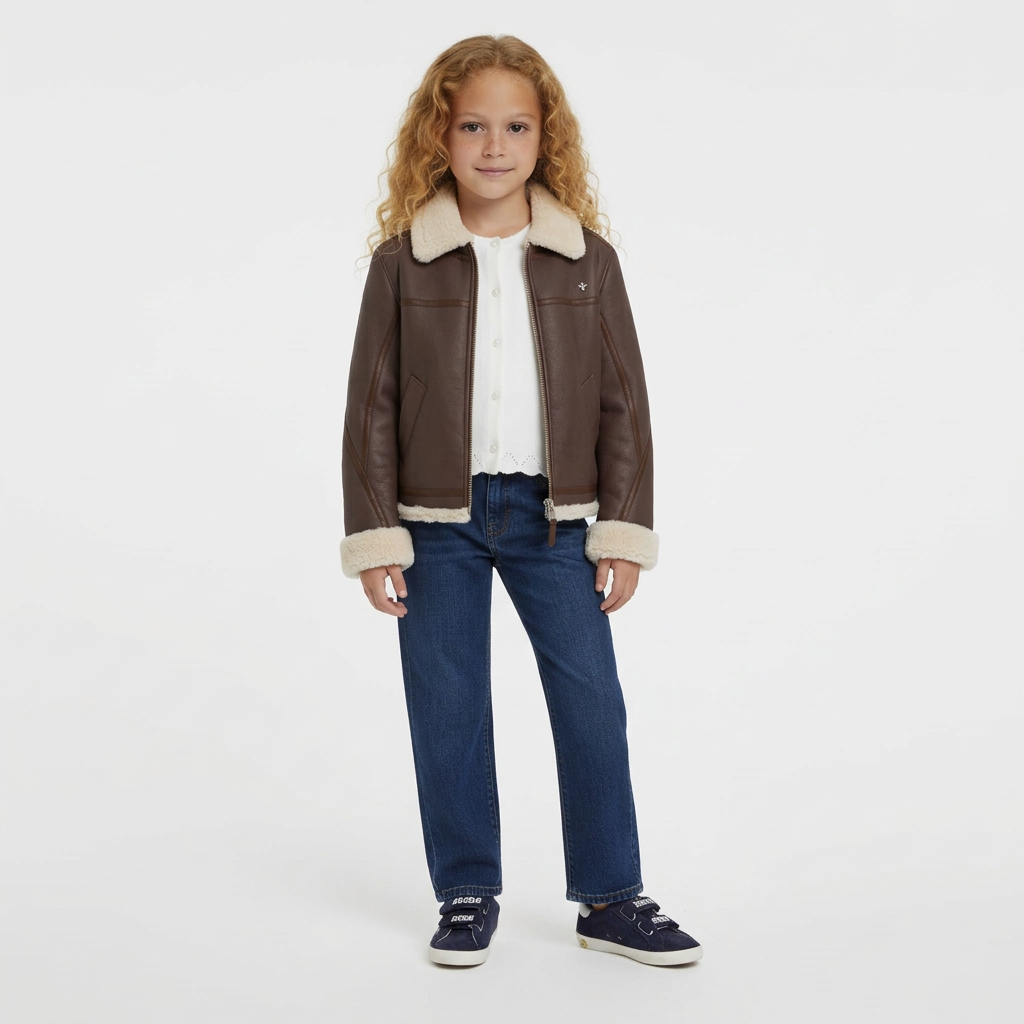 DIOR - VESTE - MARRON - 4 ANS