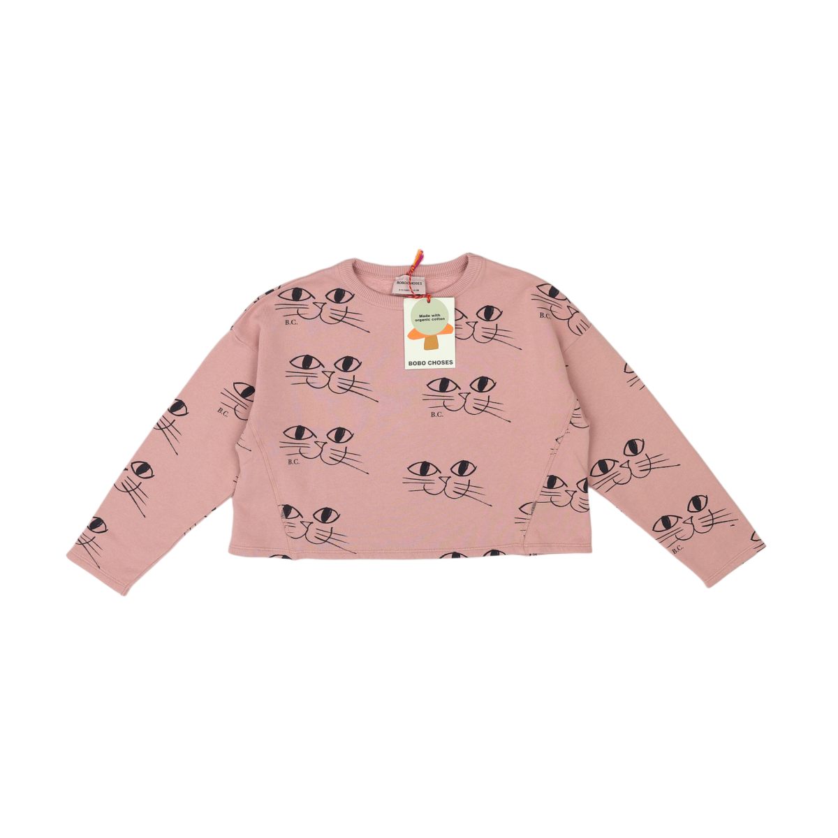 BOBO CHOSES - PULL - ROSE - 8 ANS