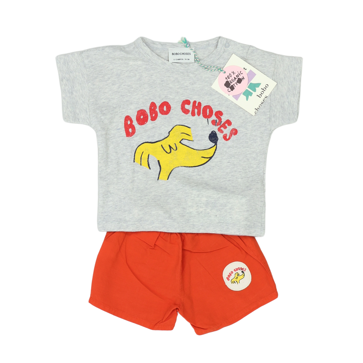 BOBO CHOSES - ENSEMBLE - GRIS - 6 MOIS
