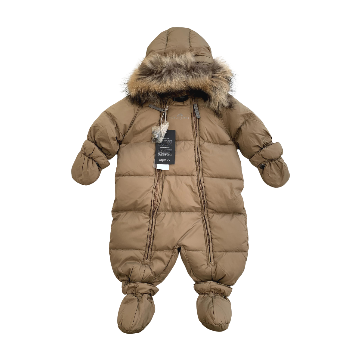 VER DE TERRE - COMBINAISON - MARRON - 6 MOIS