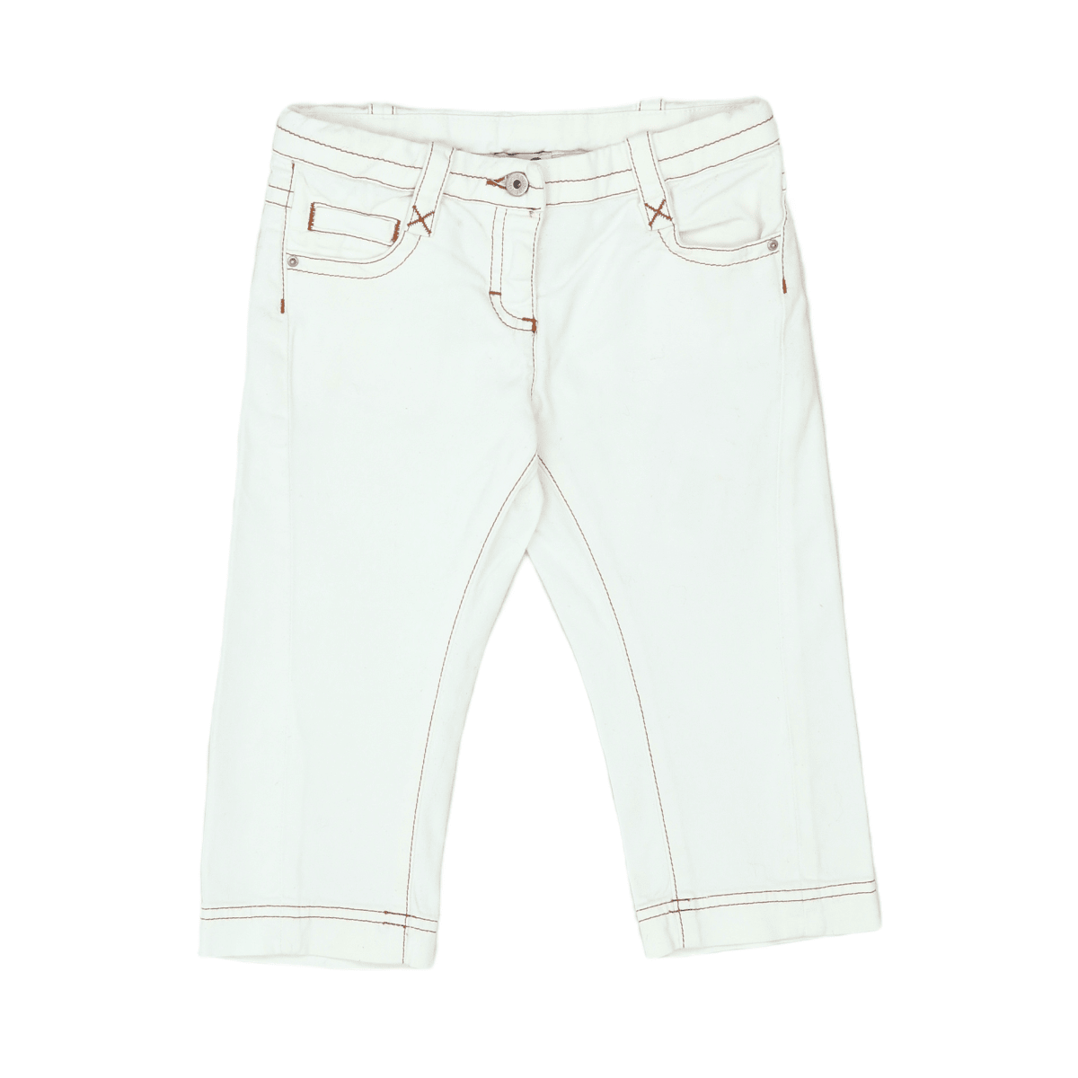 DOLCE & GABBANA - PANTACOURT - BLANC - 6 ANS