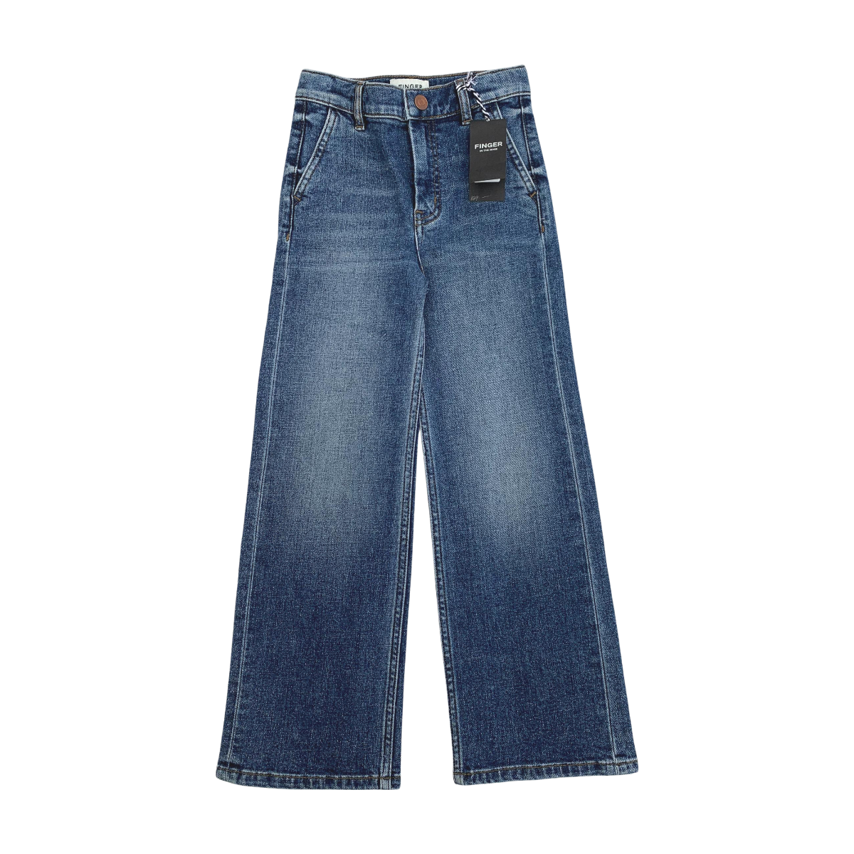 FINGER IN THE NOSE - PANTALON - BLEU - 6 ANS
