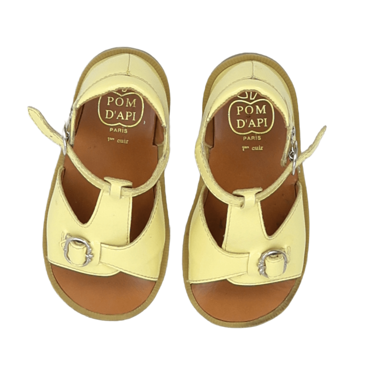 POM D'API - SANDALES - JAUNE - 24