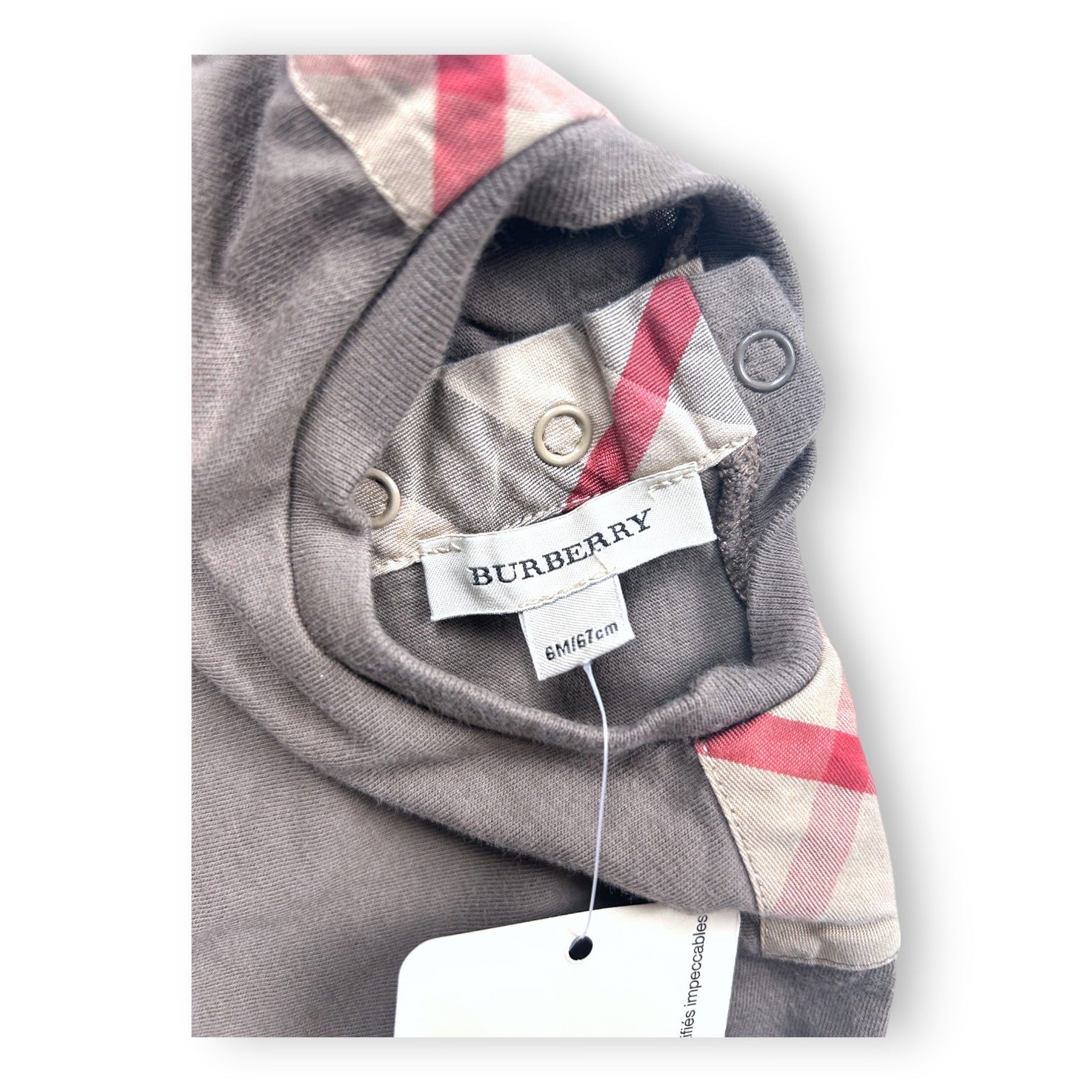 BURBERRY - T-SHIRT - BRAUN - 6 MONATE